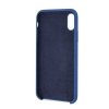 Etui hardcase BMW BMHCPXMSILNA iPhone X/Xs niebieski/navy Silicone M Collection